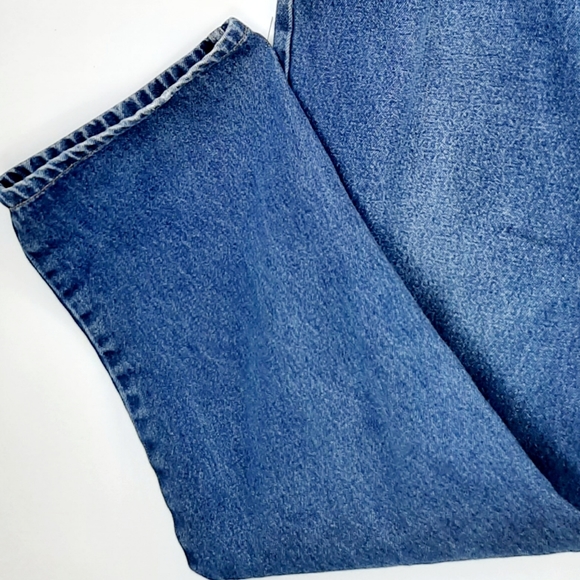 Cat's Eye Mens Straight Leg Denim Jeans Dark Wash Size 38 x 30 Classic High Rise - Picture 5 of 11